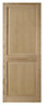 Geom 2 panel Unglazed Internal Door, (H)1981mm (W)838mm (T)35mm
