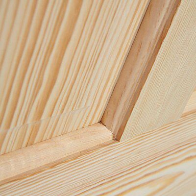 Geom 4 panel Patterned Unglazed Internal Door, (H)2040mm (W)926mm (T)40mm
