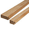Geom Oak Skirting board (L)1.8m (W)90mm (T)16mm 1.95kg