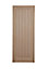 Geom Unglazed Cottage Oak veneer Internal Timber Door, (H)2040mm (W)726mm (T)40mm