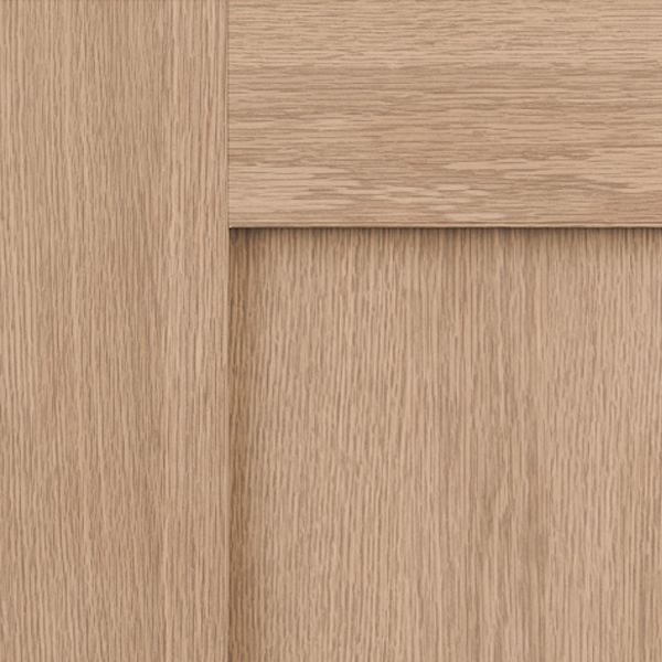 Geom Unglazed Oak veneer Internal Door, (H)1981mm (W)762mm (T)35mm