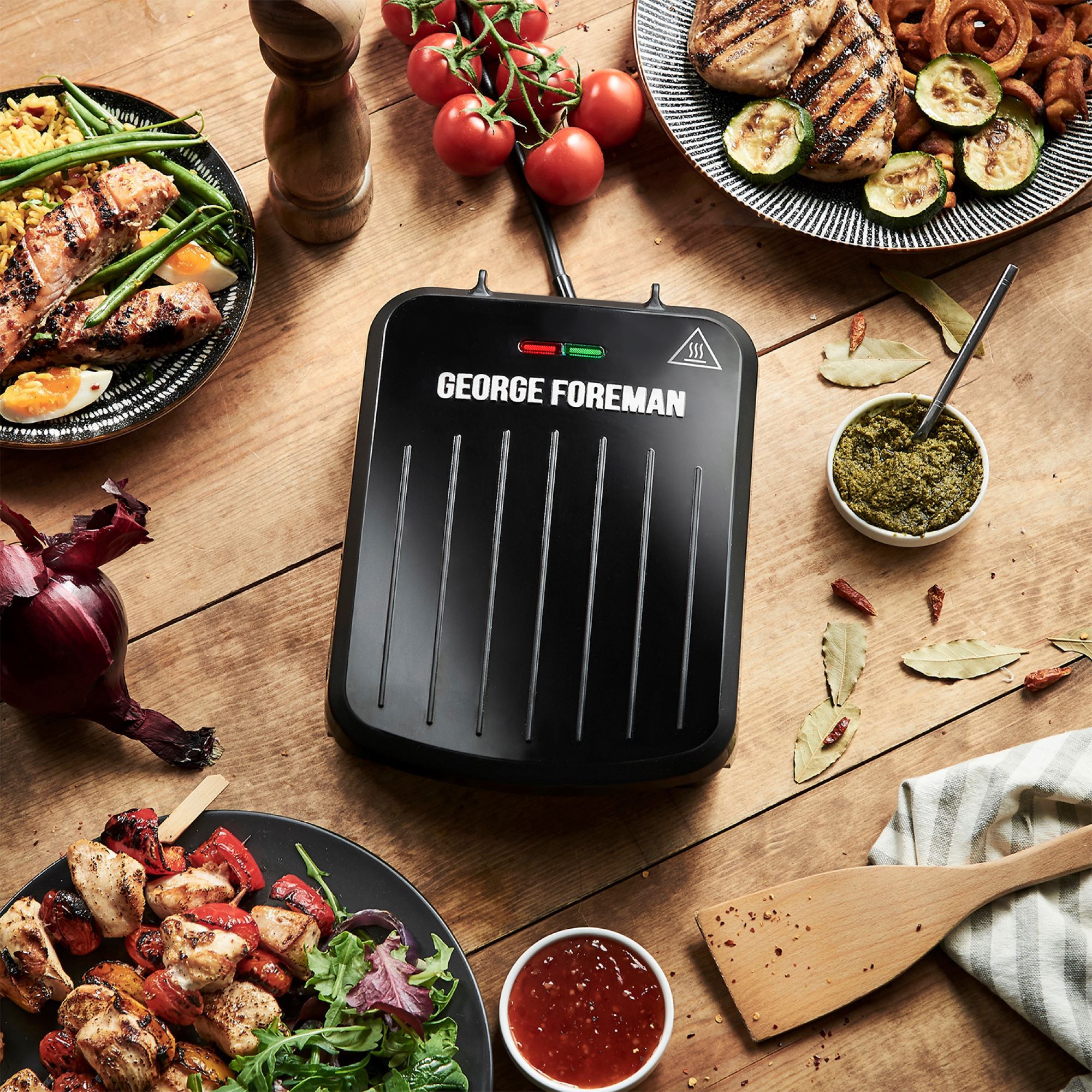 George Foreman Fit 25800 Black Health grill