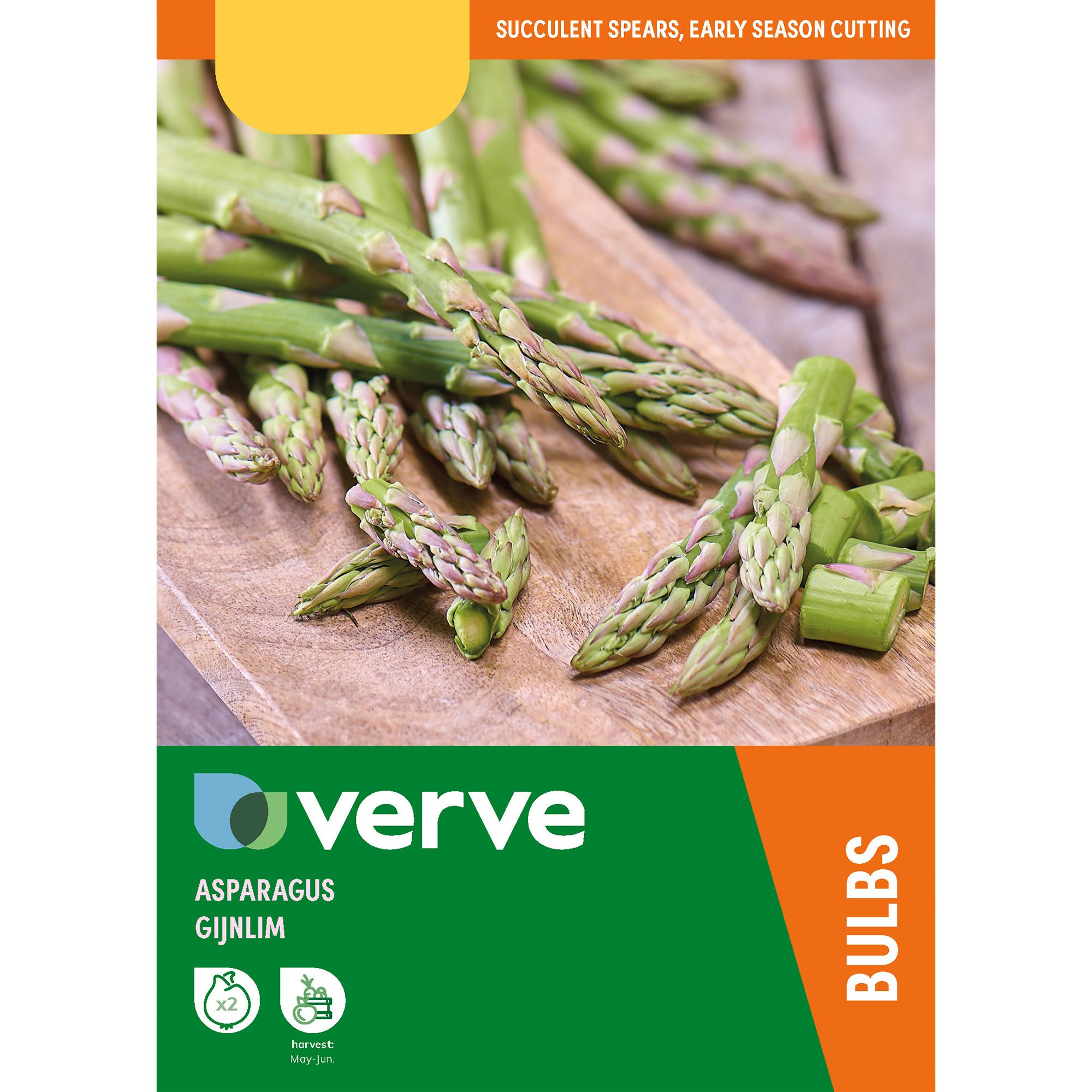 Gijnlim Asparagus Vegetable bulb DIY at B&Q