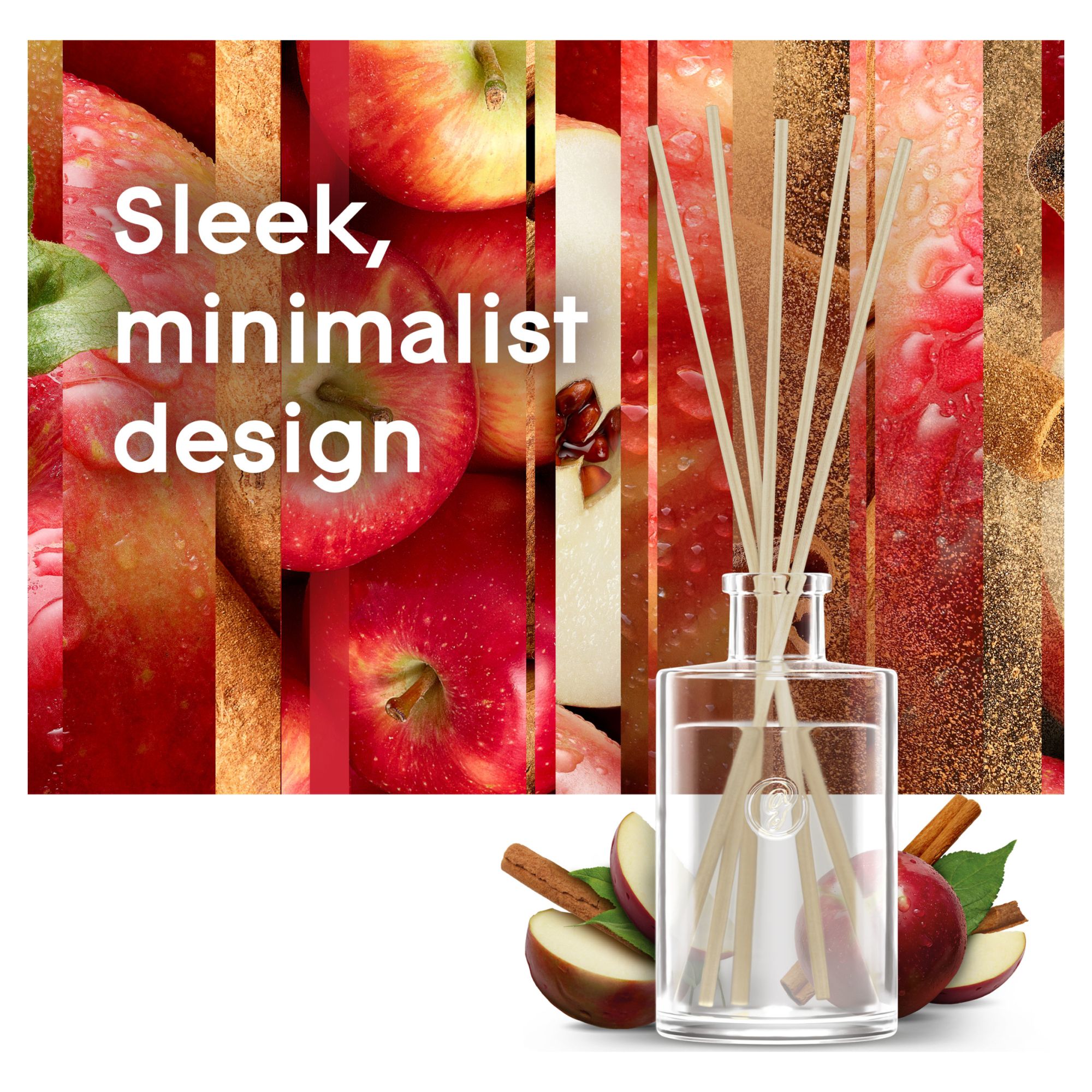 Glade Clear Warm Apple Pie Reed diffuser, 50ml