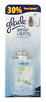 Glade Sense & Spray Clean linen Air freshener refill