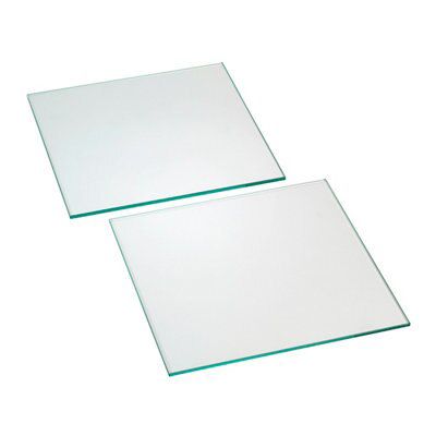 Glass Cupboard shelf (L) 28cm x (D)25.8cm