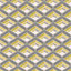 Glauca Grey & yellow Retro 70's 3D effect Textured Wallpaper