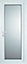 Glazed White Left-hand External Back Door set, (H)2055mm (W)920mm