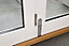 Glazed White Timber External 3 Folding Patio door, (H)2094mm (W)2094mm