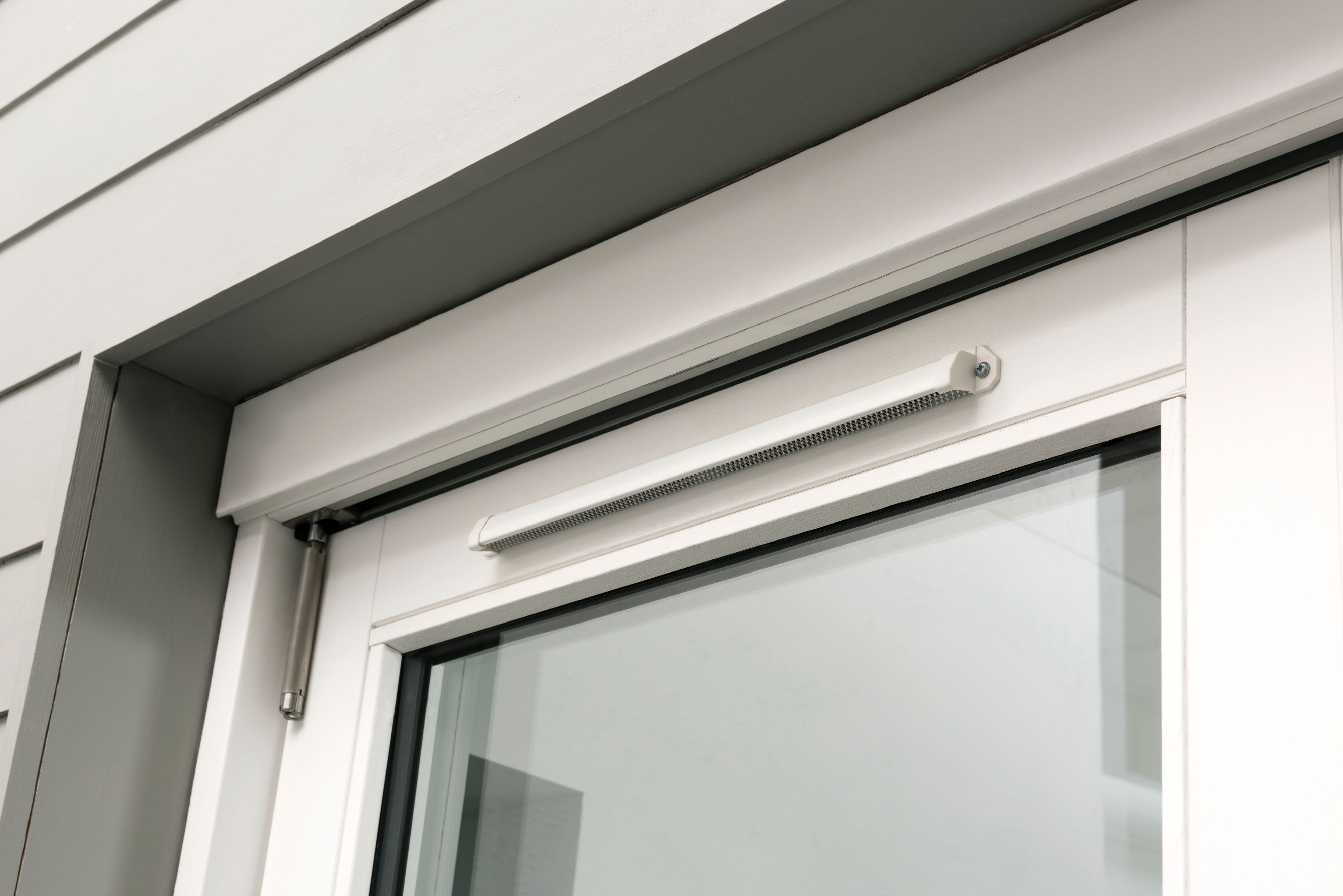 Glazed White Timber External 3 Folding Patio door, (H)2094mm (W)2094mm