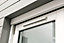 Glazed White Timber External 3 Folding Patio door, (H)2094mm (W)2394mm