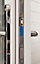 Glazed White Timber External 6 Folding Patio door, (H)2094mm (W)4194mm