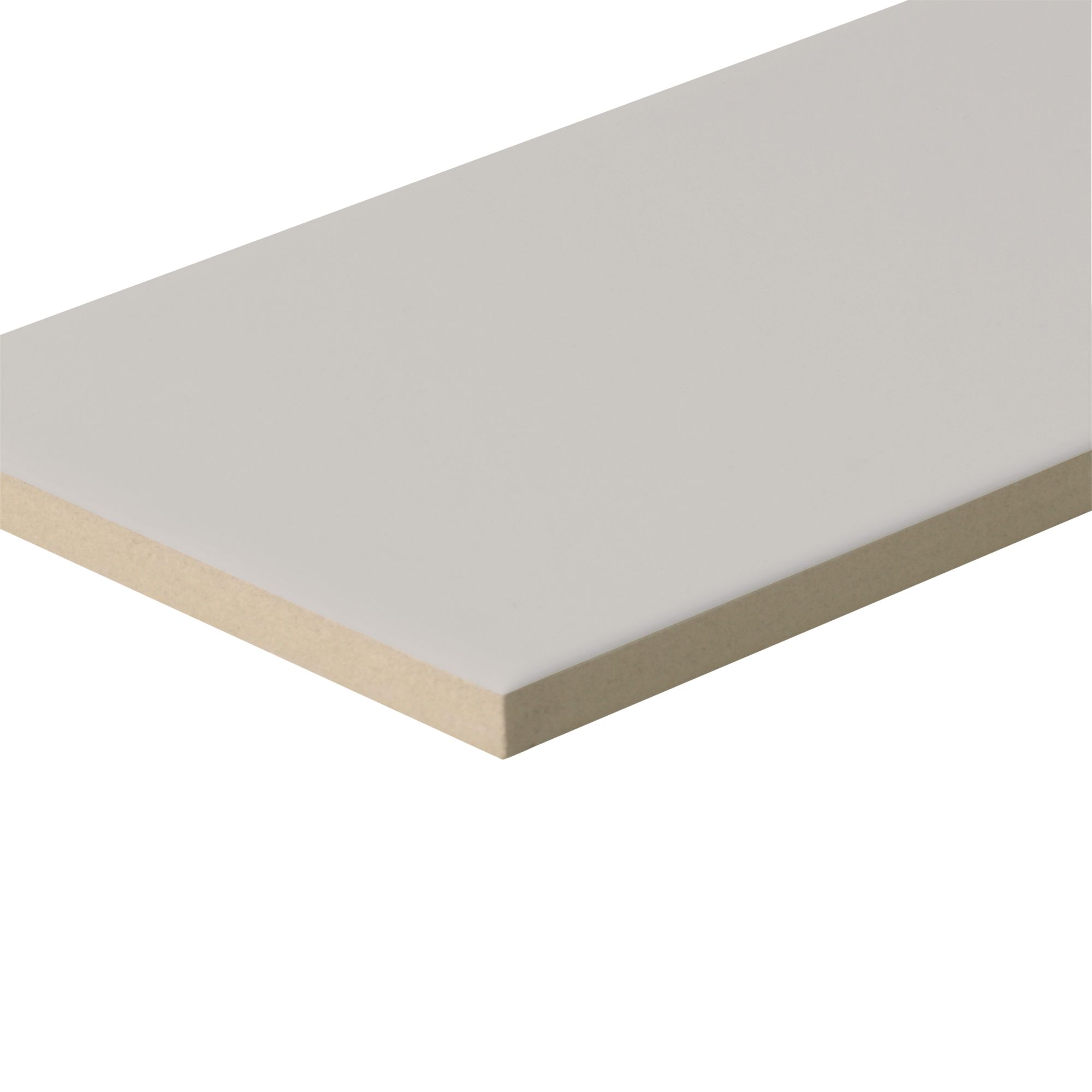 Glina Beige Matt Ceramic Indoor Wall Tile, Pack of 27, (L)300mm (W)100mm