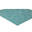 Glina Blue Frosted Gloss & matt Glass effect Flat Glass Mosaic tile sheet, (L)300mm (W)300mm