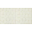 Glina Ivory Frosted Gloss & matt Glass effect Flat Glass Mosaic tile sheet, (L)300mm (W)300mm
