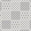 Glina Rectangular Black & white Gloss Geometric Ceramic Wall Tile Sample