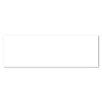 Glina White Gloss Ceramic Wall Tile, Pack of 34, (L)297mm (W)97mm