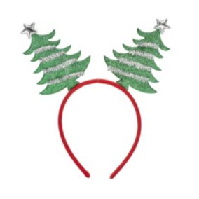 Glitter Tree Christmas headband