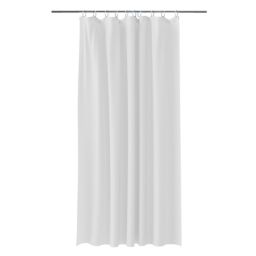 GLOMMA White Plain Shower curtain (L)2000mm