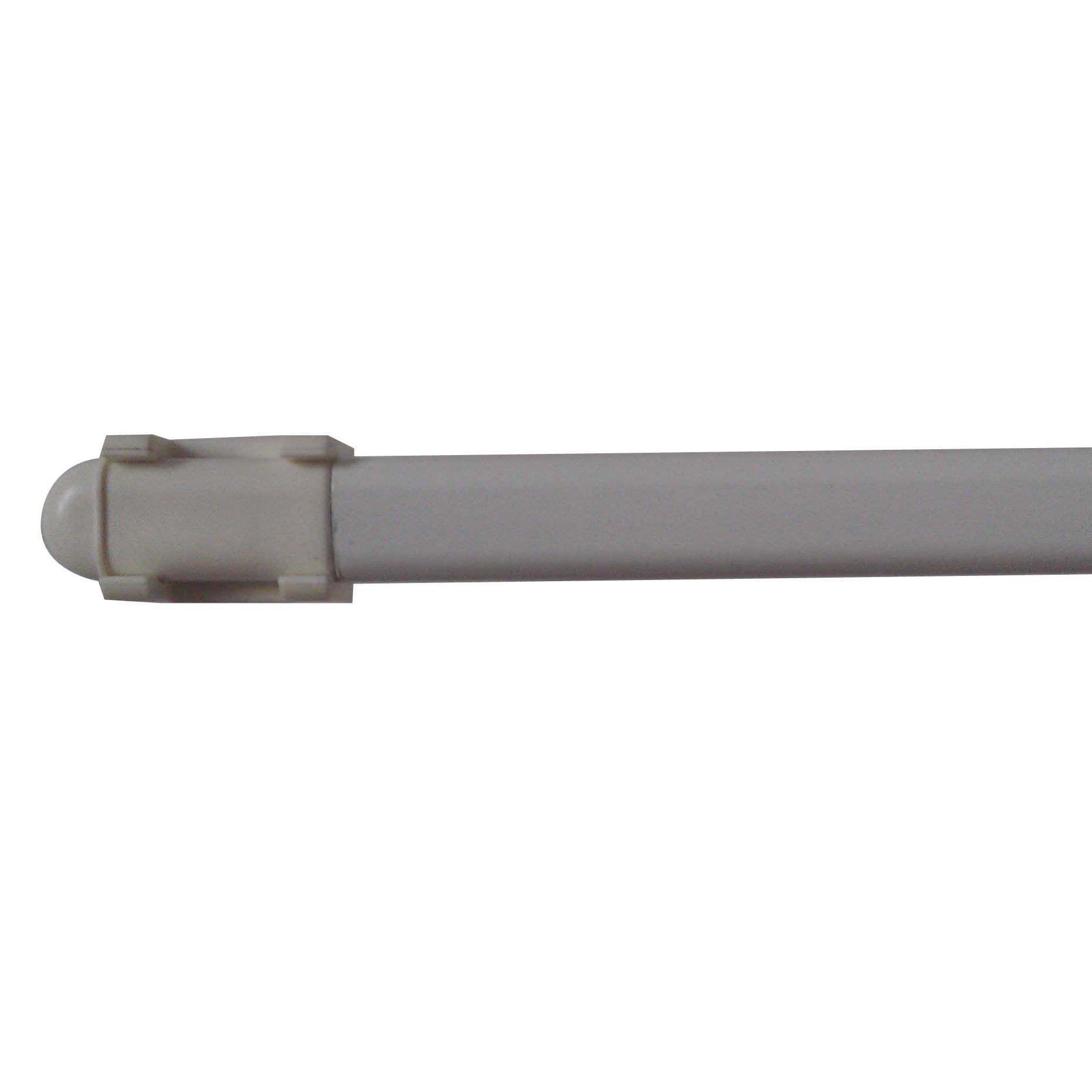 Gloss White Extendable Net track, (L)1.78m | DIY at B&Q