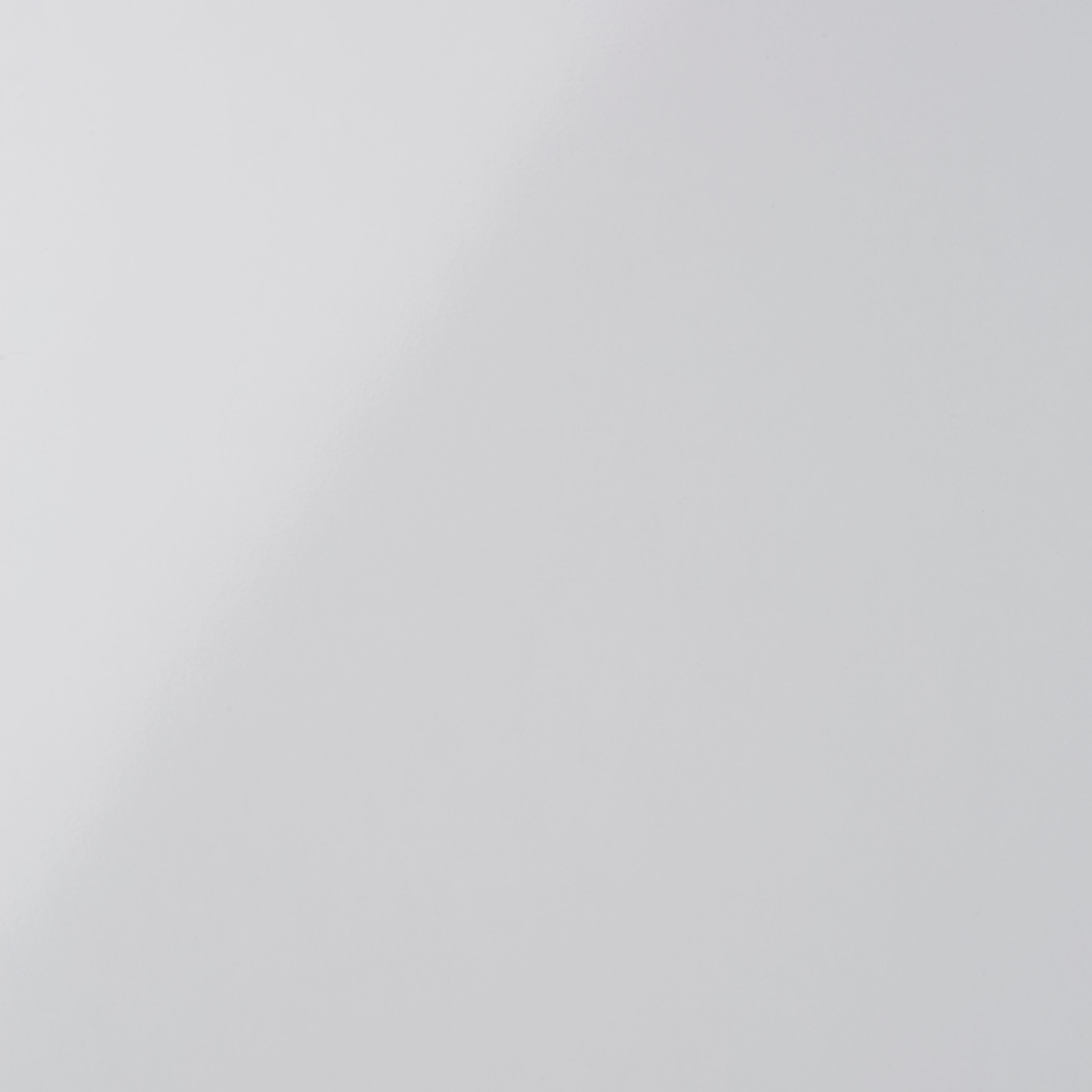 Gloss White Fully edged Chipboard Furniture board, (L)0.8m (W)400mm (T)18mm