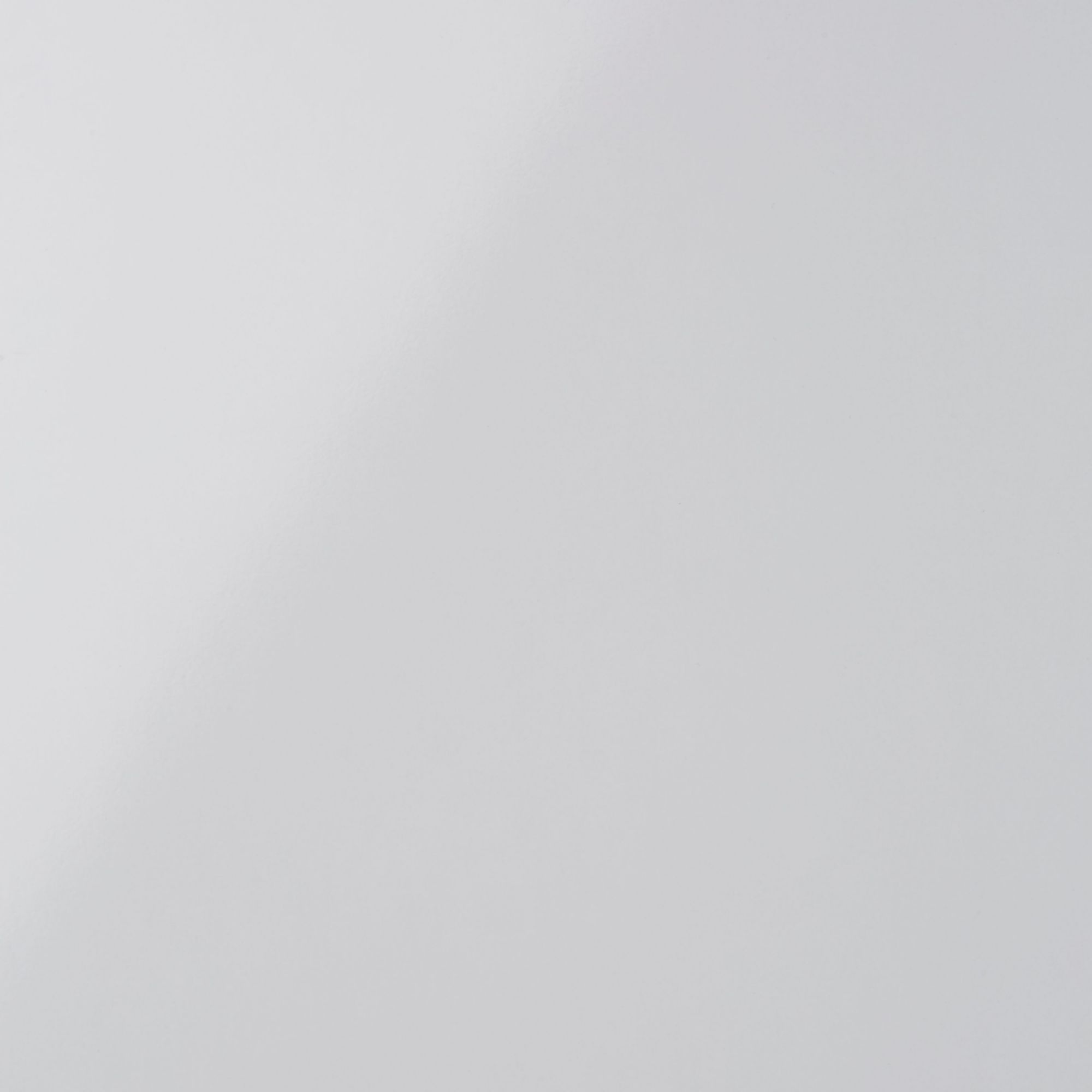 Gloss White Semi edged Chipboard Furniture board, (L)2.5m (W)300mm (T)18mm