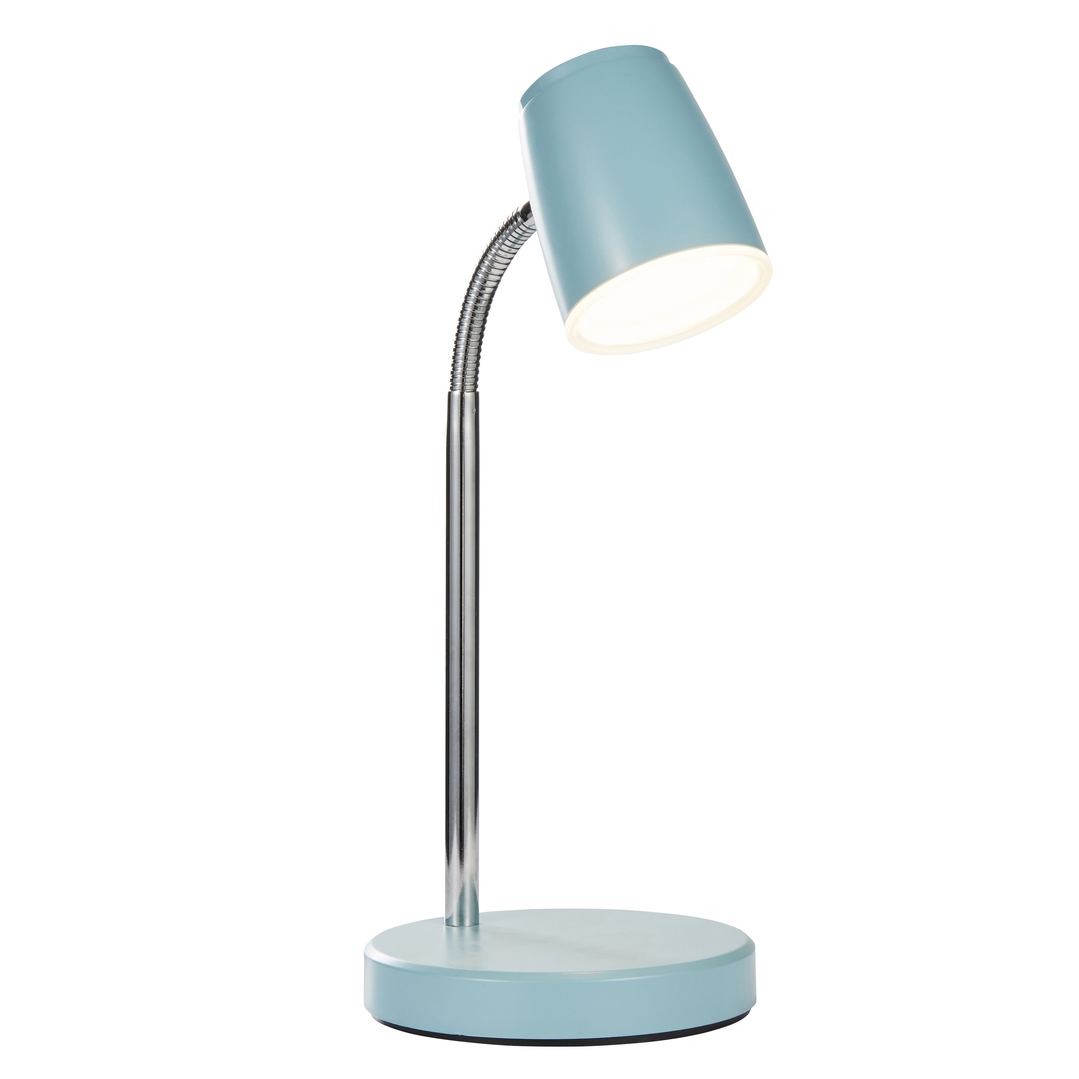 Glow Ayla Kids Matt Blue Conical Table lamp