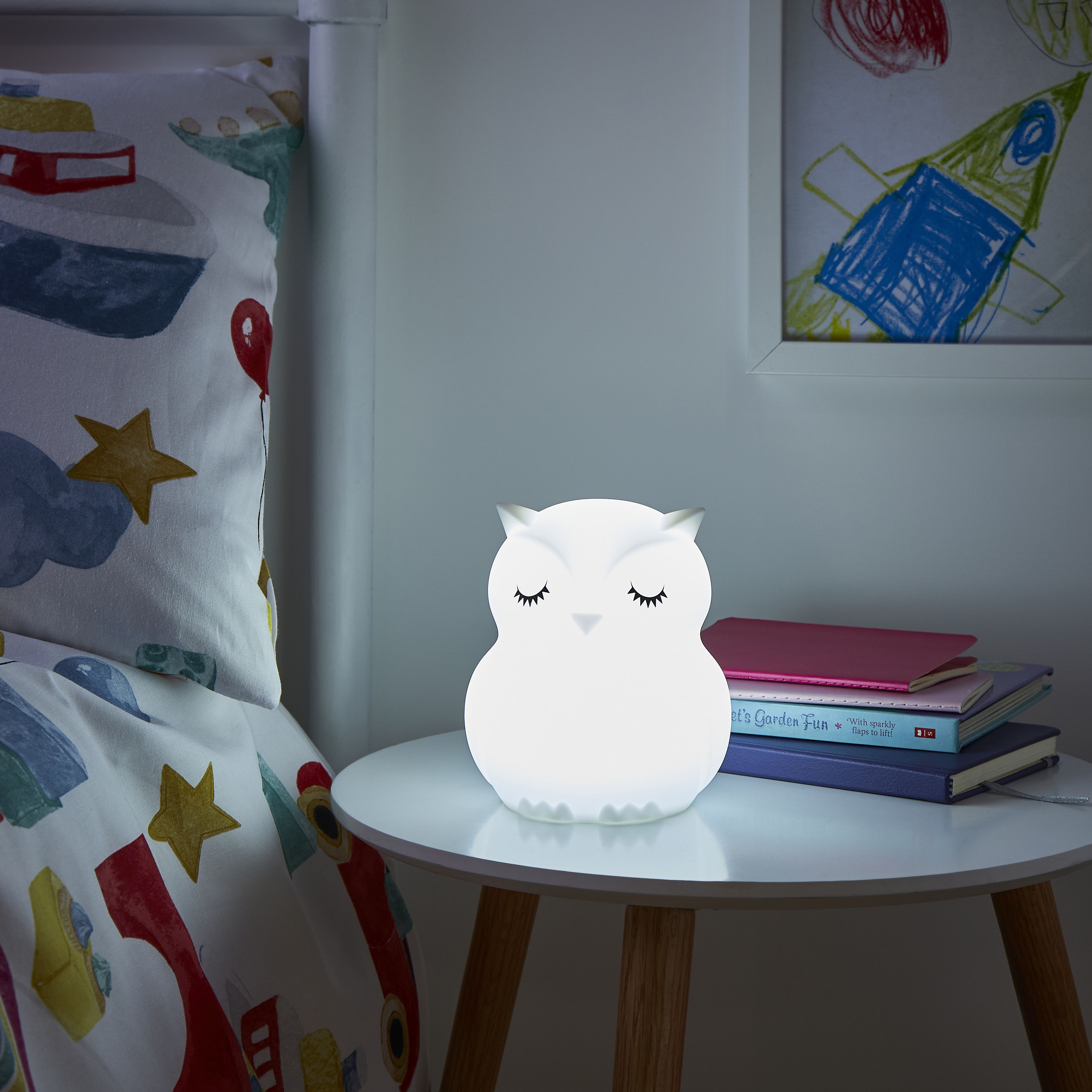 Owl motion store sensor light