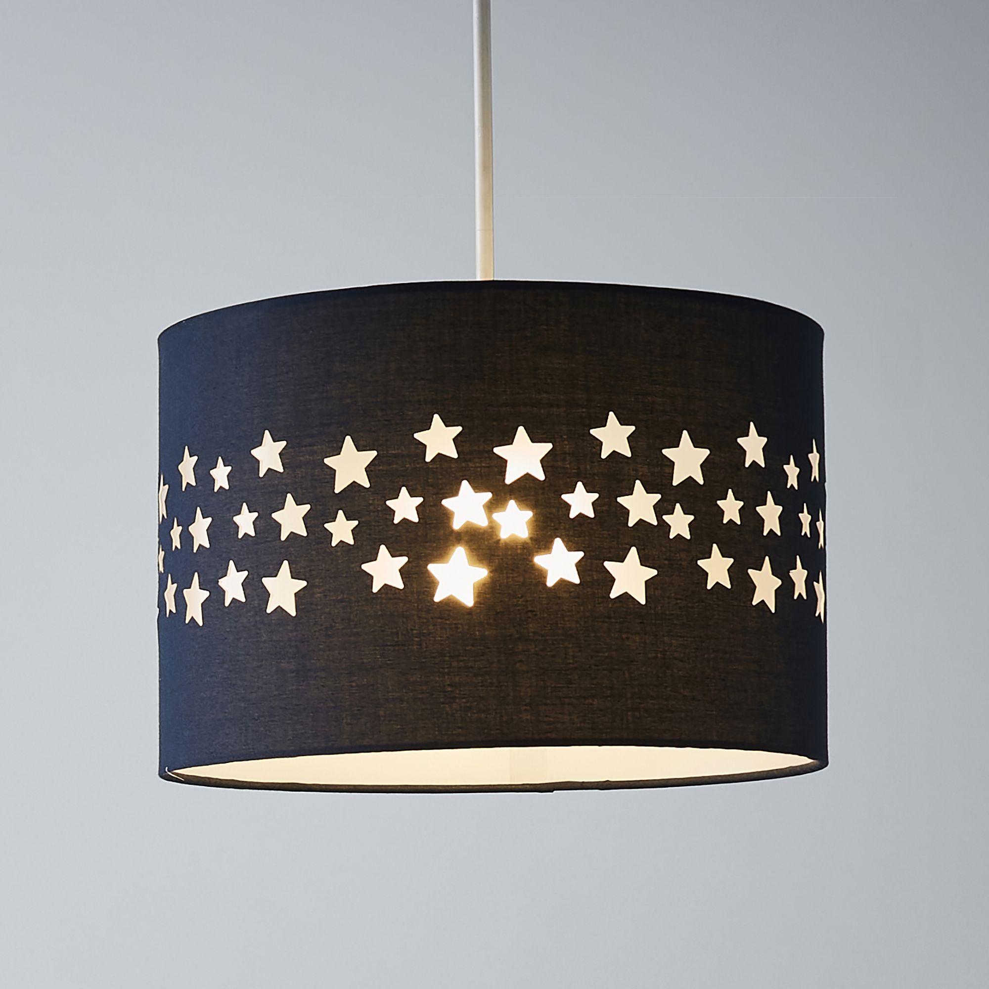 Navy store chandelier shades