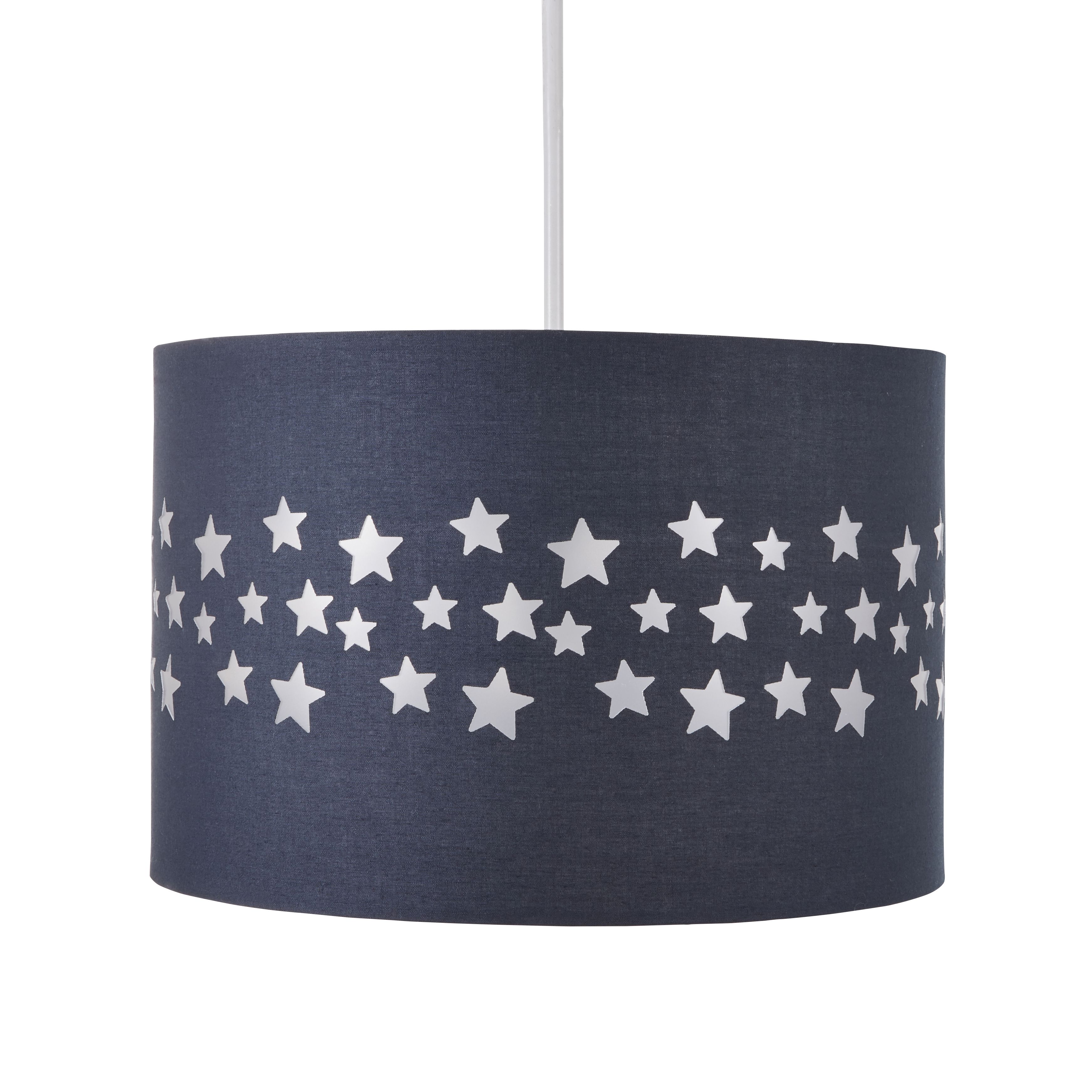 Navy deals chandelier shades