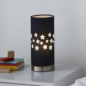 Glow Iliana Star Navy Circular Table lamp