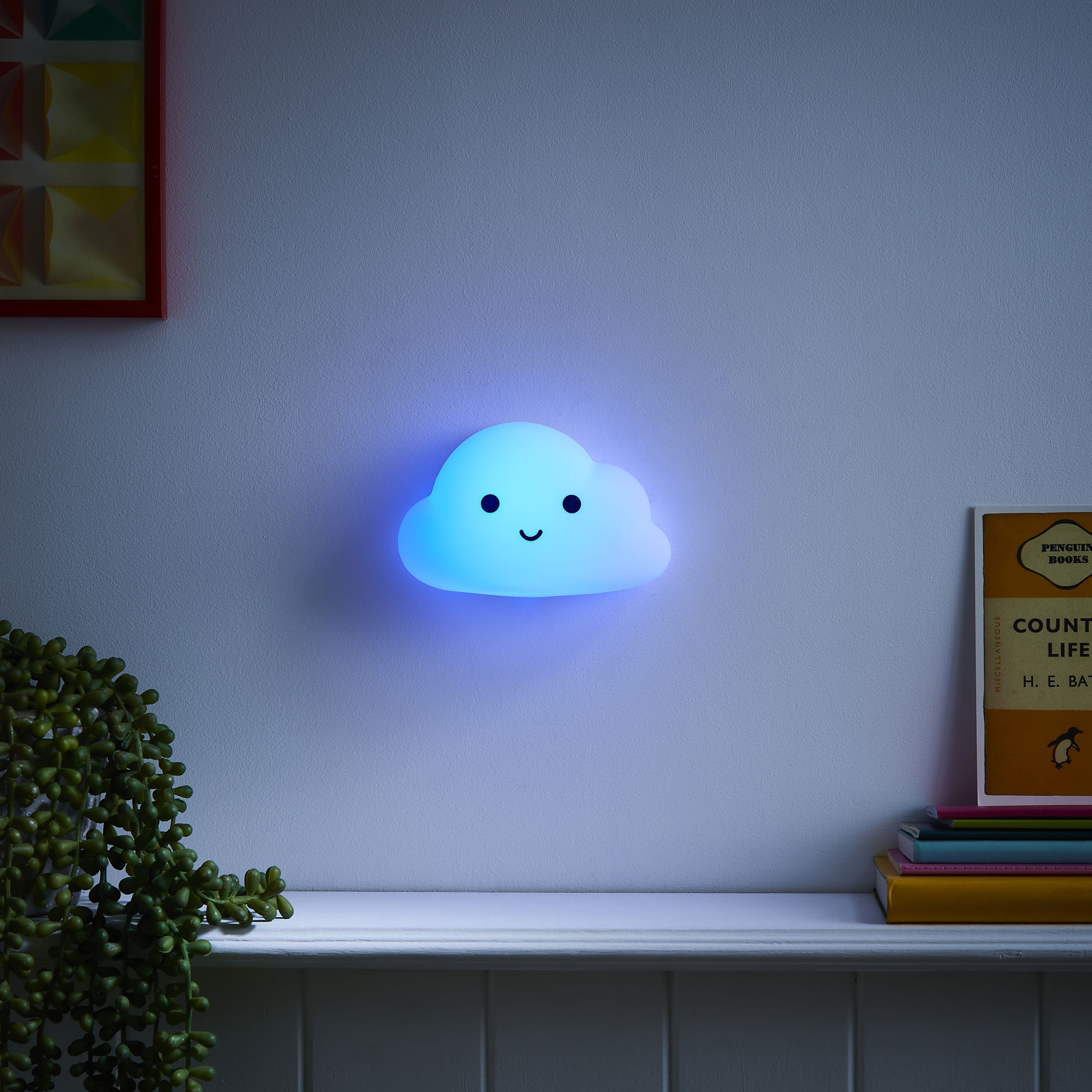 Glow Lumi Multicolour Cloud Integrated LED USB night light