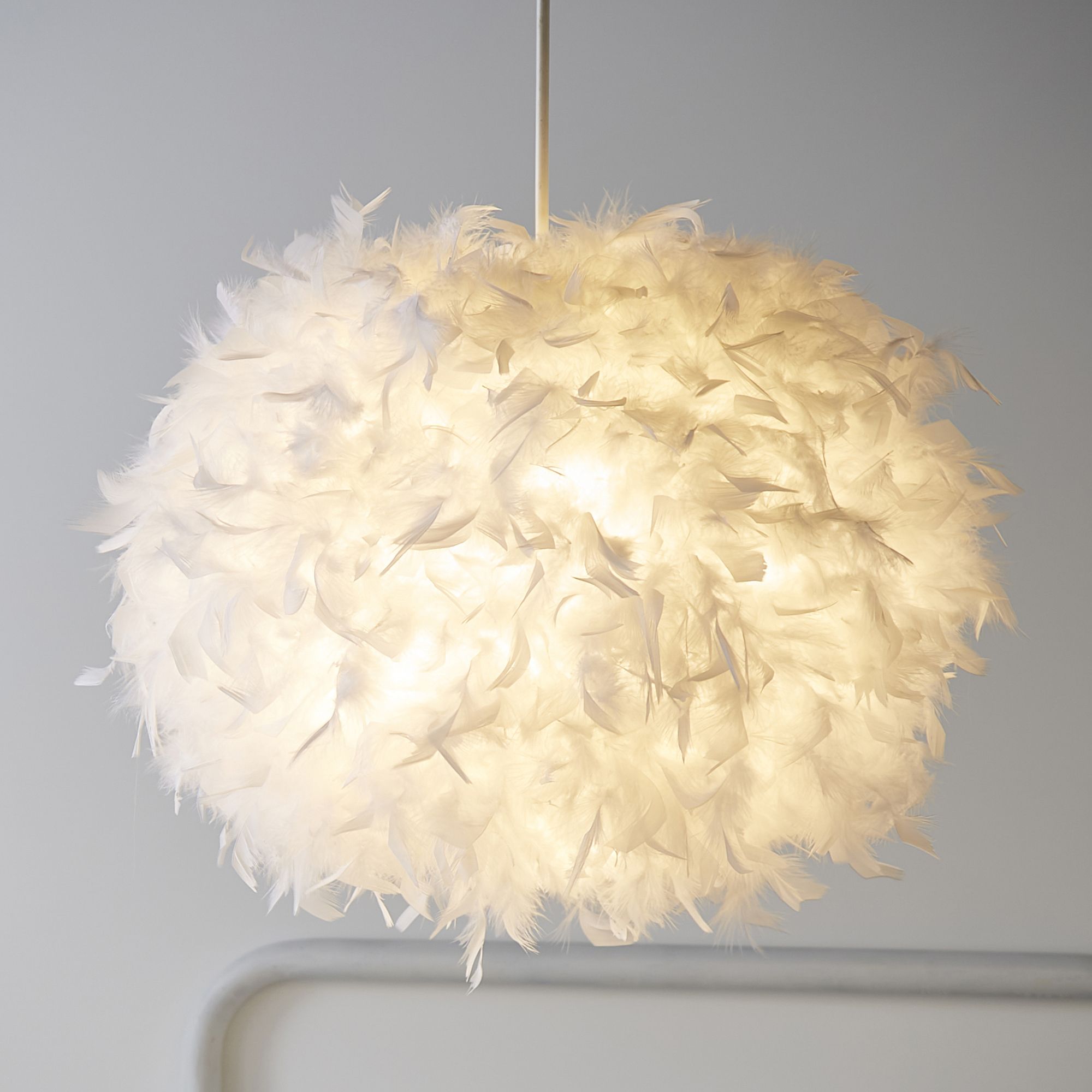 Feather light on sale shade b&q