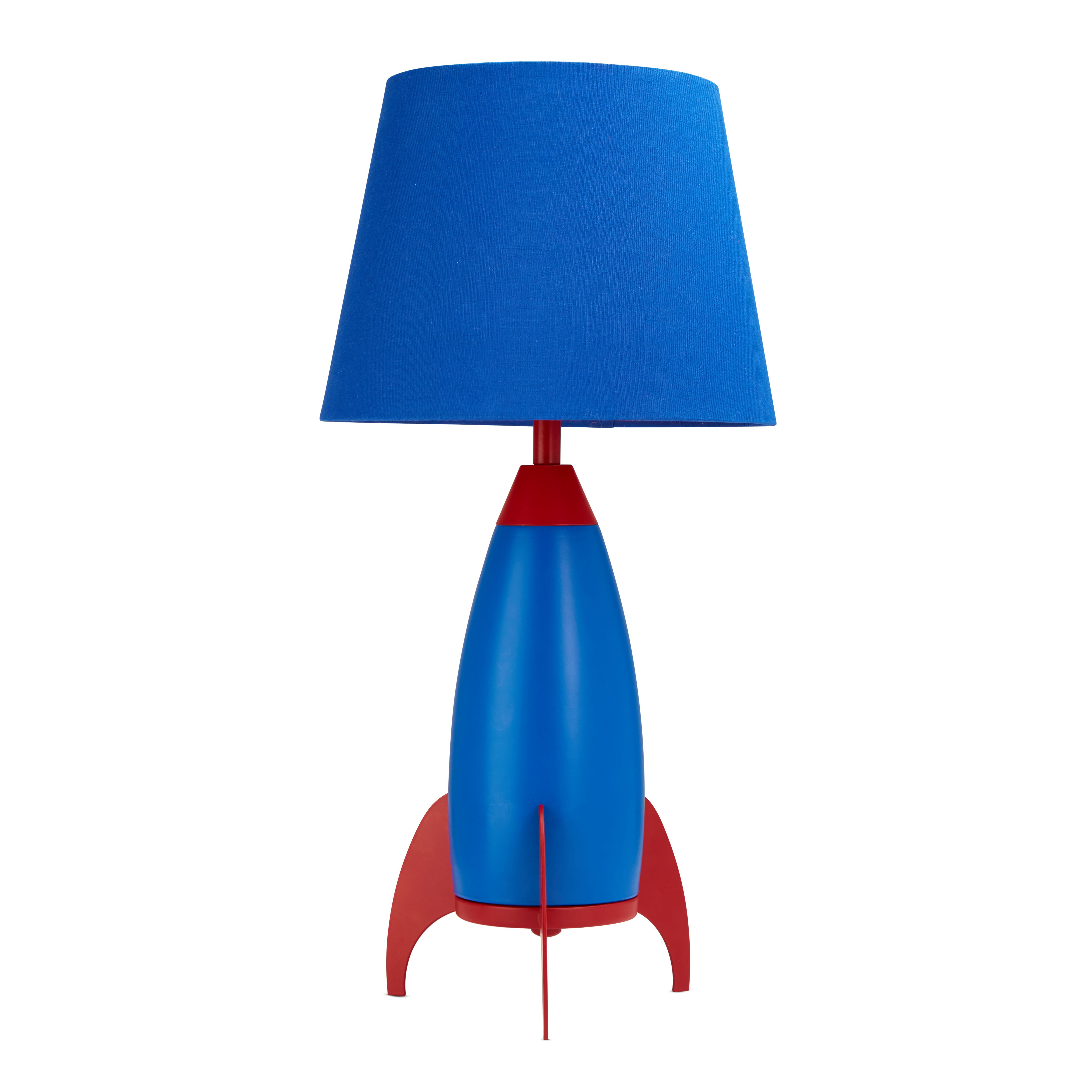 Glow Meyer Rocket Blue Circular Table lamp