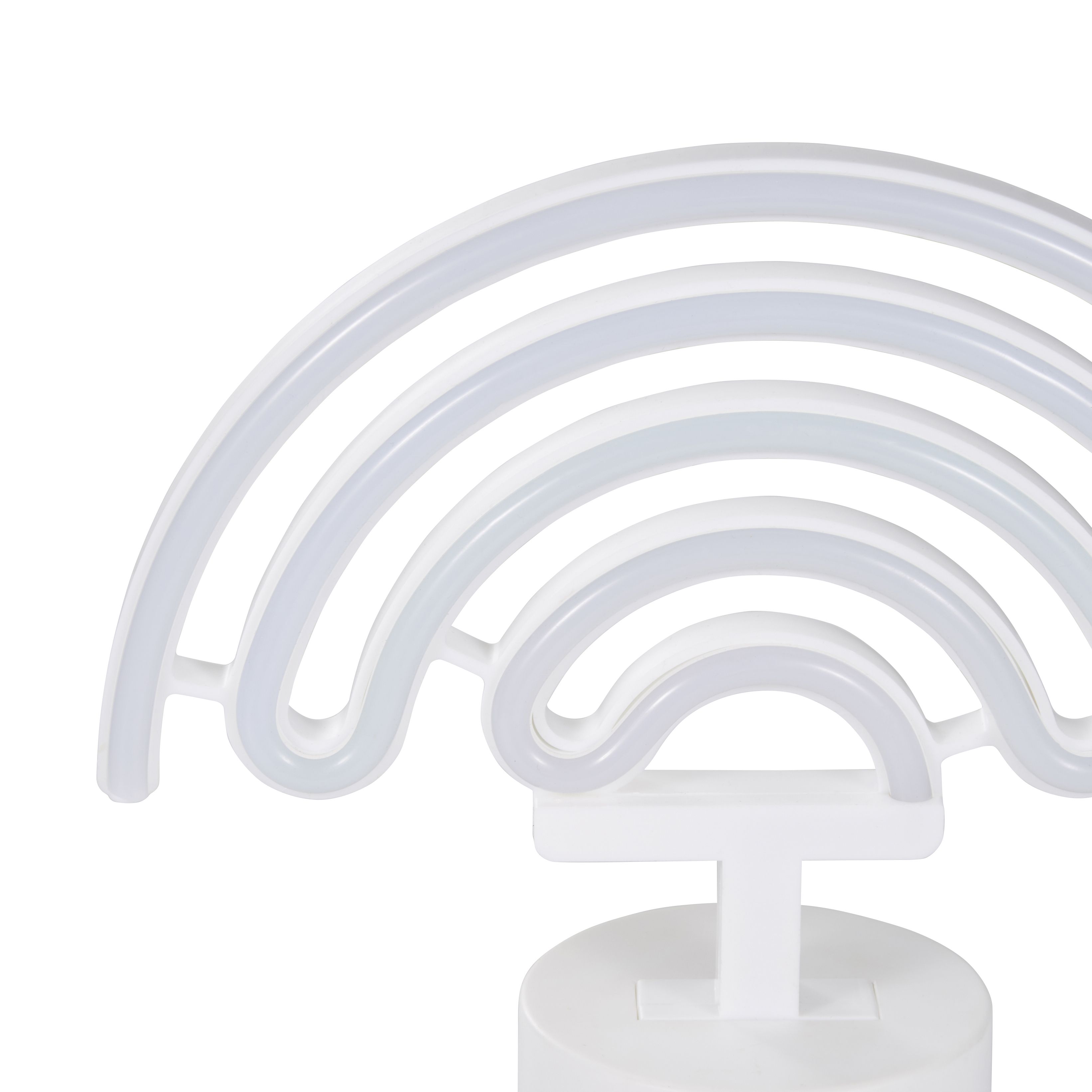 Glow Ziva Neon rainbow Multicolour Table light
