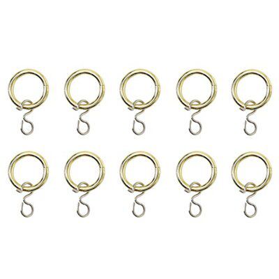 Gold effect Curtain ring | DIY at B&Q