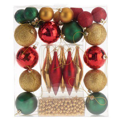 Gold, Green & red Decoration