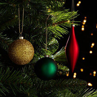 Gold, Green & red Decoration