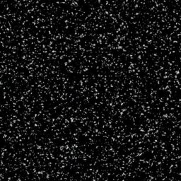 GoodHome 0.5mm Berberis Gloss Black Star effect Laminate Square edge Kitchen Worktop, (L)160mm Sample