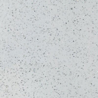 GoodHome 0.5mm Berberis Gloss White Star sparkle effect Laminate Square edge Kitchen Worktop, (L)160mm Sample