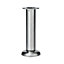 GoodHome 165mm Silver effect Modern Cabinet leg, Pack of 4