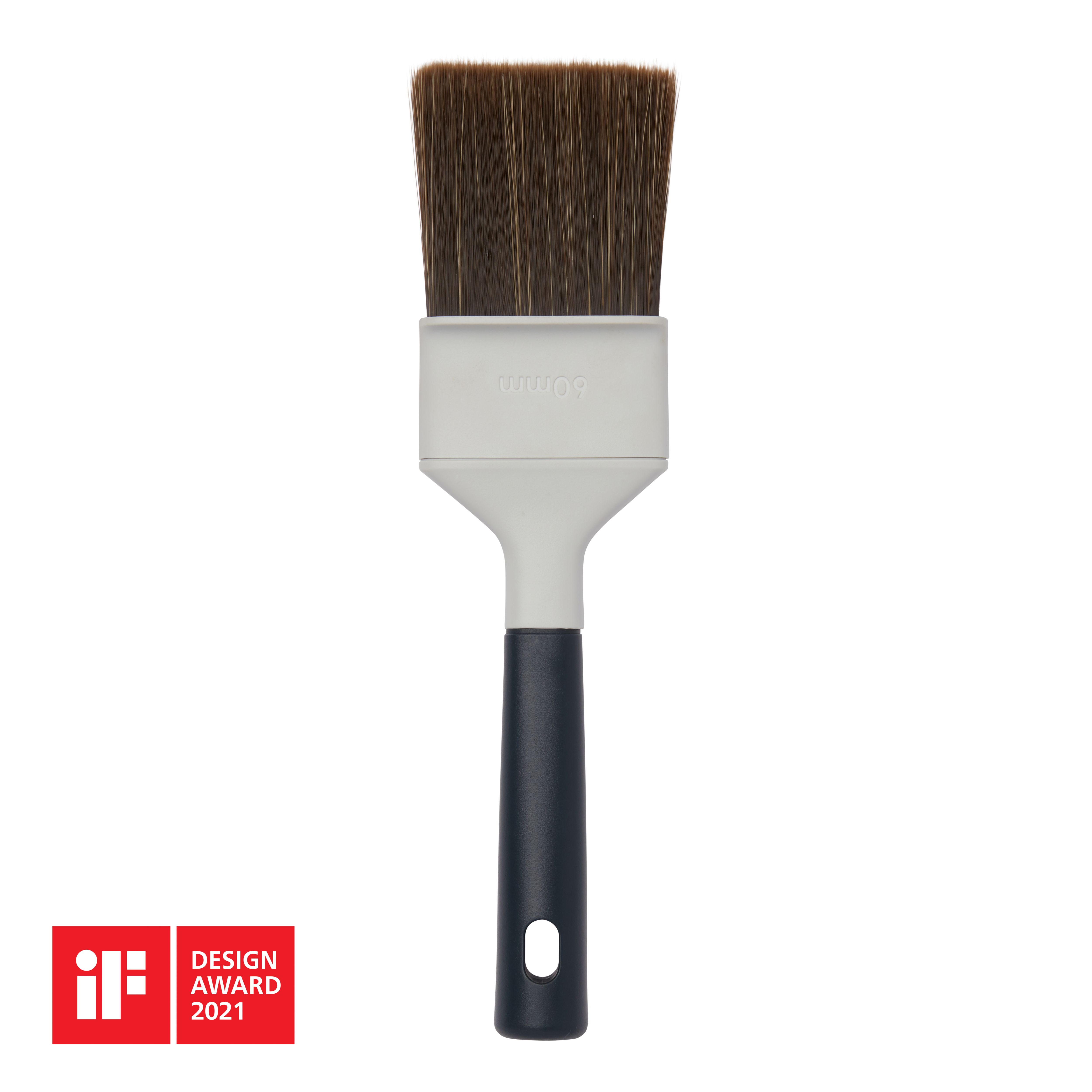 GoodHome 2⅜" Fine filament tip Flat paint brush - 3