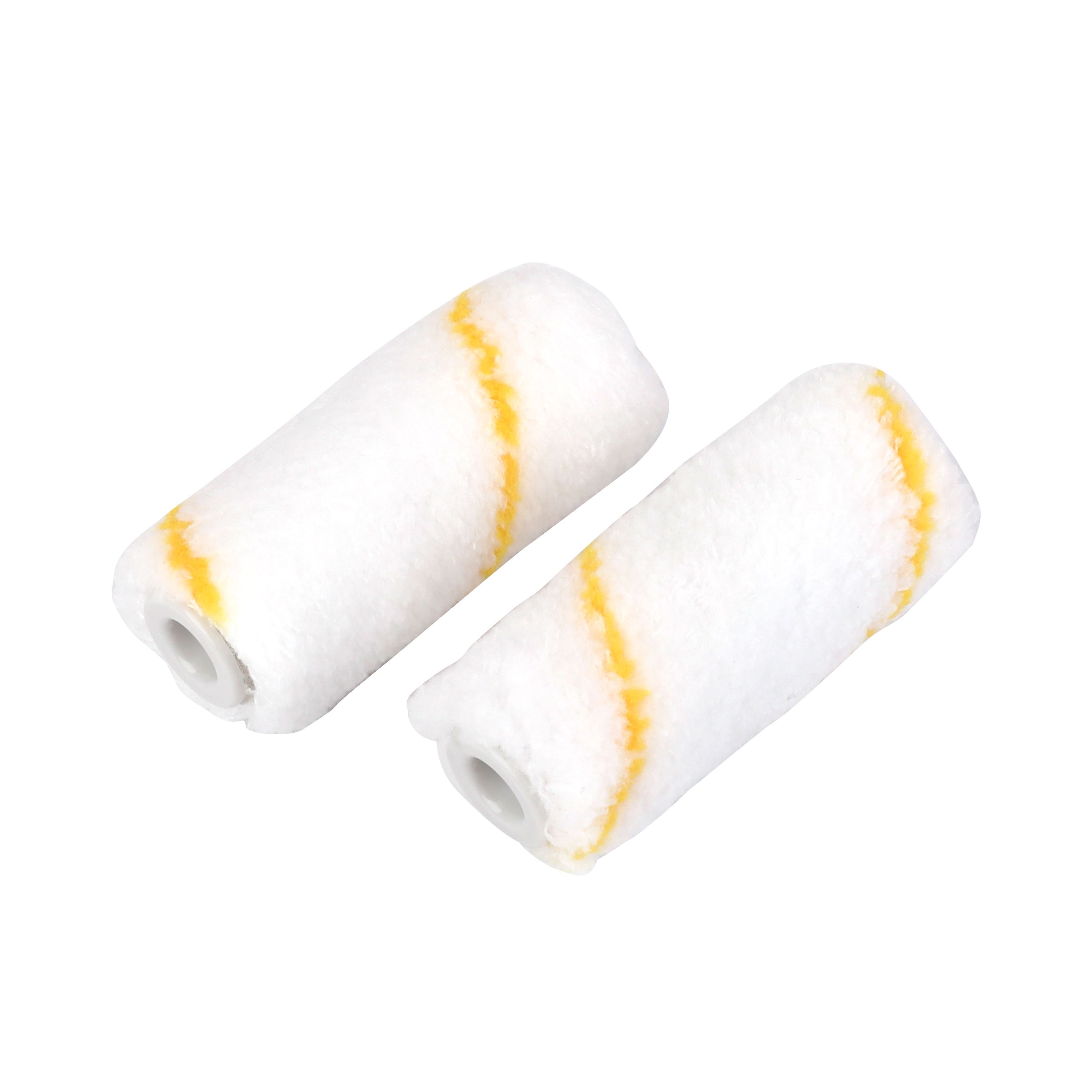 GoodHome 2½ Short Pile Microfibre Roller sleeve, Pack of 2