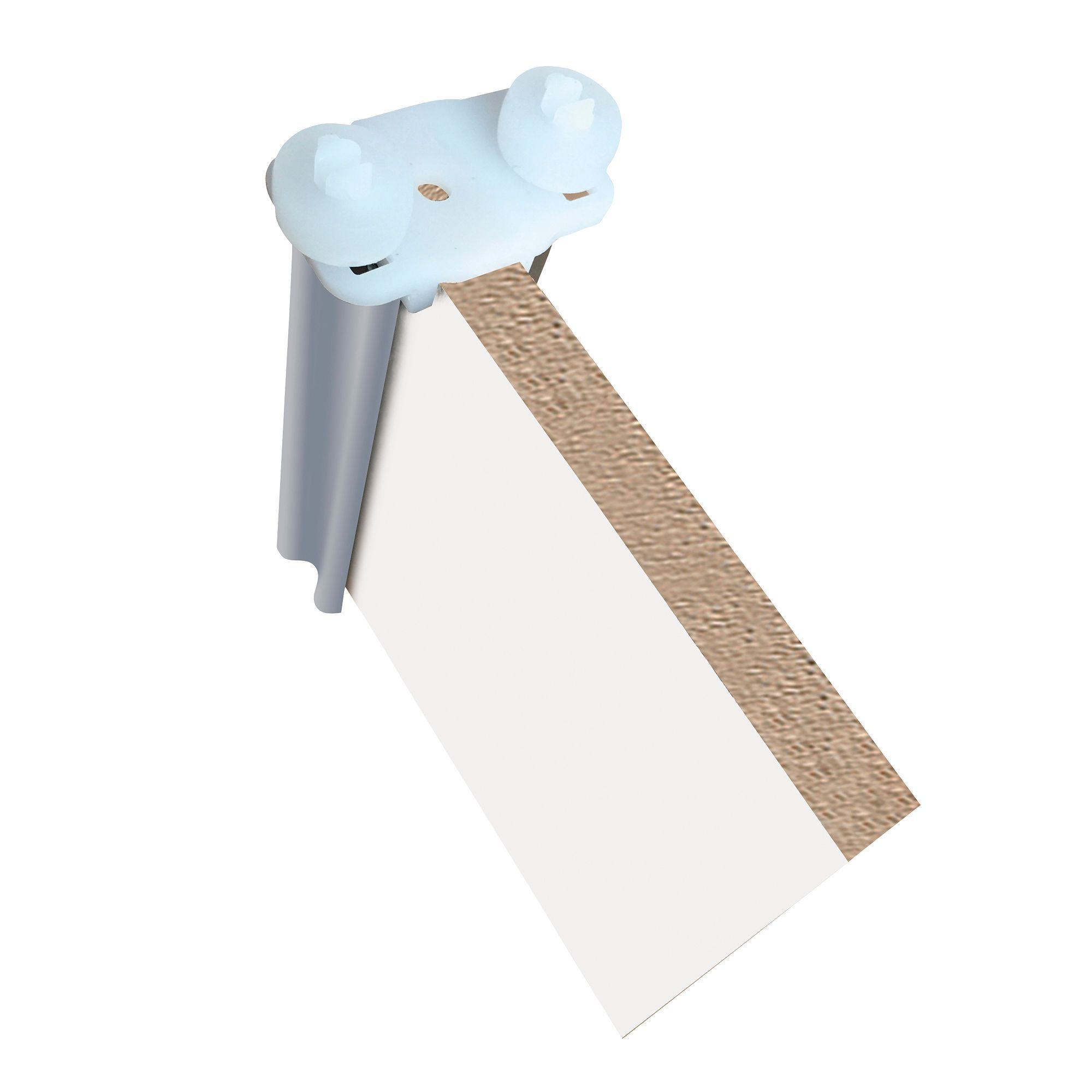 GoodHome 2 Top & bottom door guide, Pack of 2