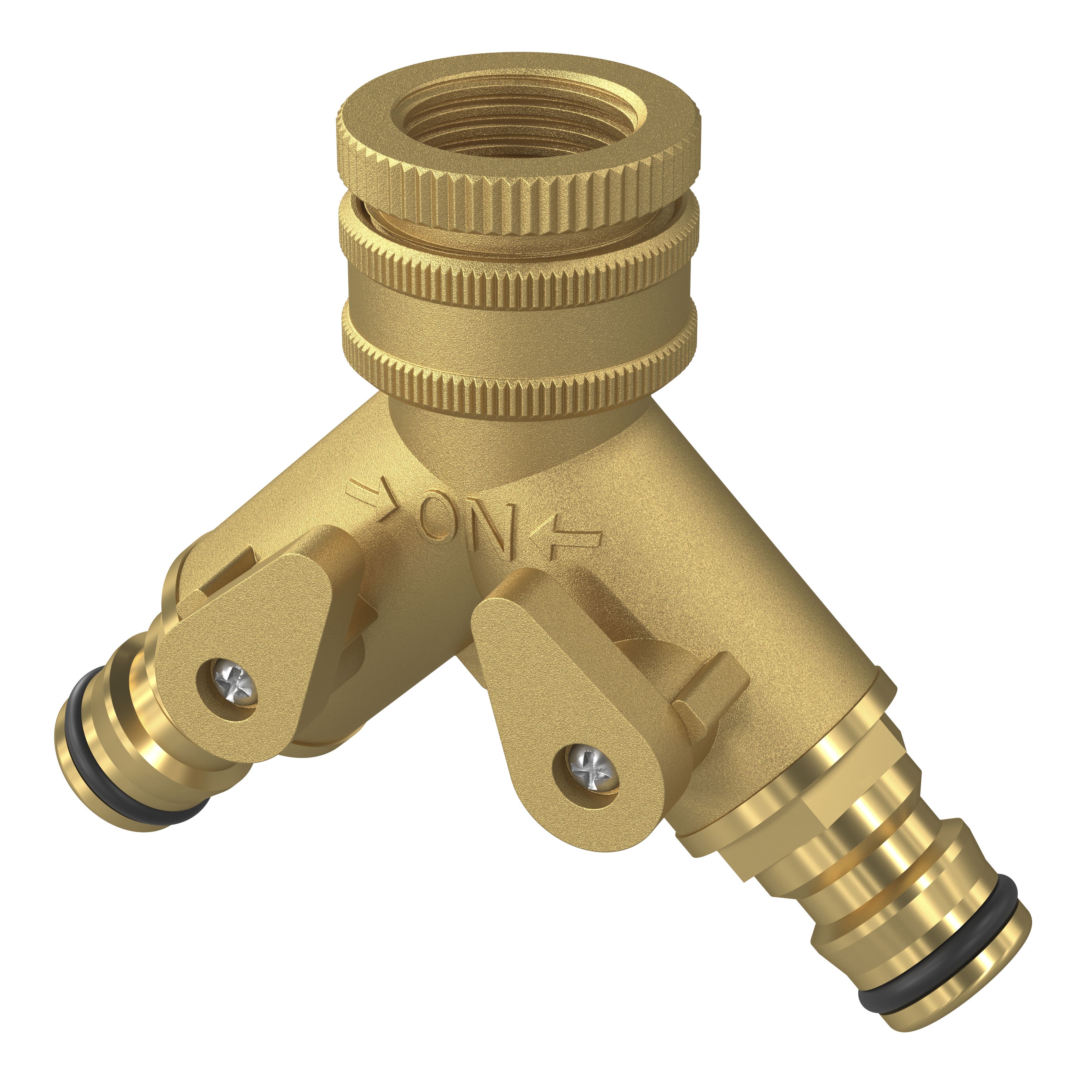 GoodHome 2-way hose pipe connector