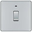 GoodHome 20A Chrome Rocker Flat Control switch with LED indicator