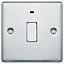 GoodHome 20A Chrome Rocker Raised rounded Control switch with LED indicator