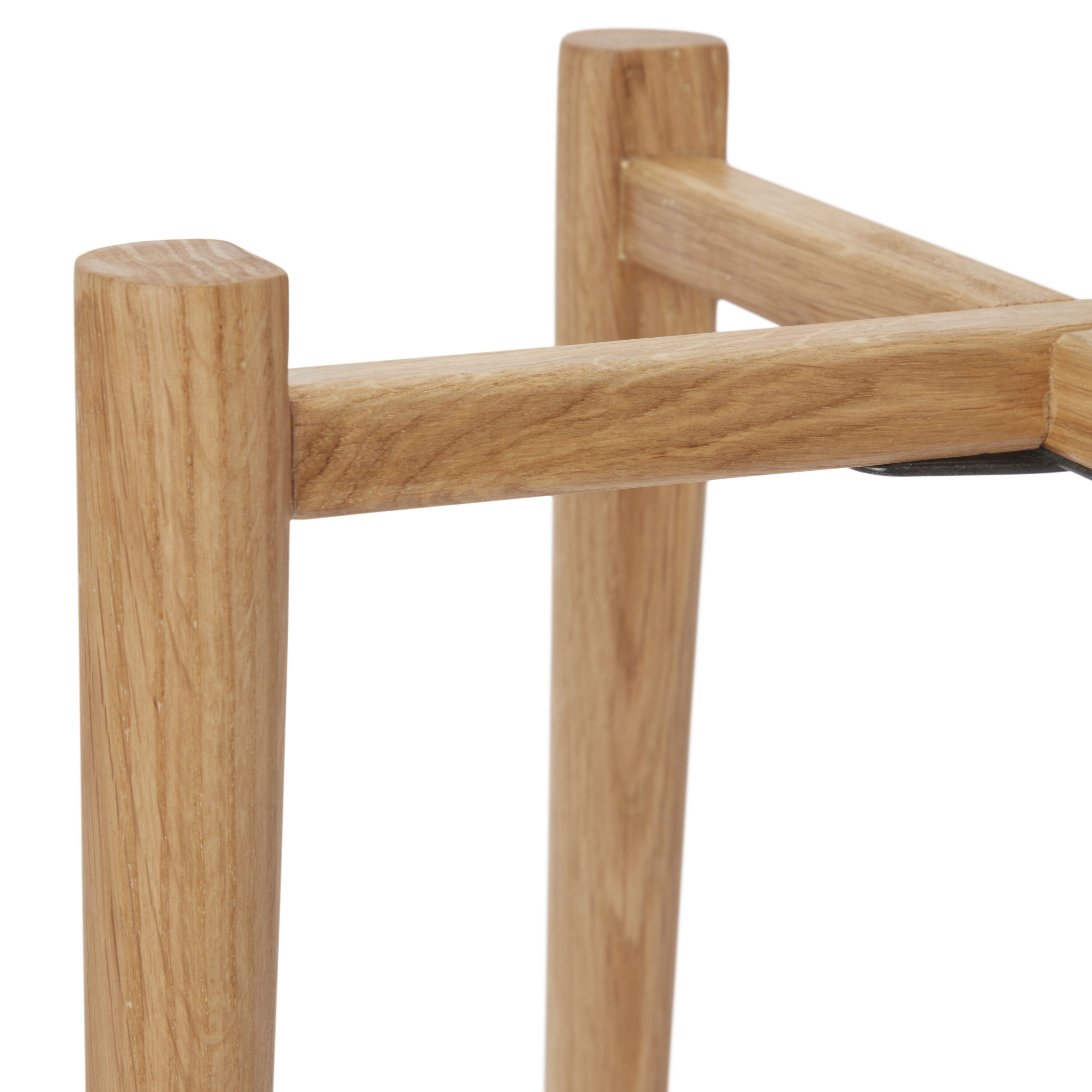GoodHome 24cm Large Wood Pot stand