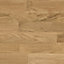 GoodHome 26mm Kava Oiled Natural Solid oak Square edge Kitchen Worktop, (L)3000mm