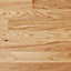 GoodHome 26mm Matt Natural Solid oak Square edge Kitchen Worktop, (L)3000mm